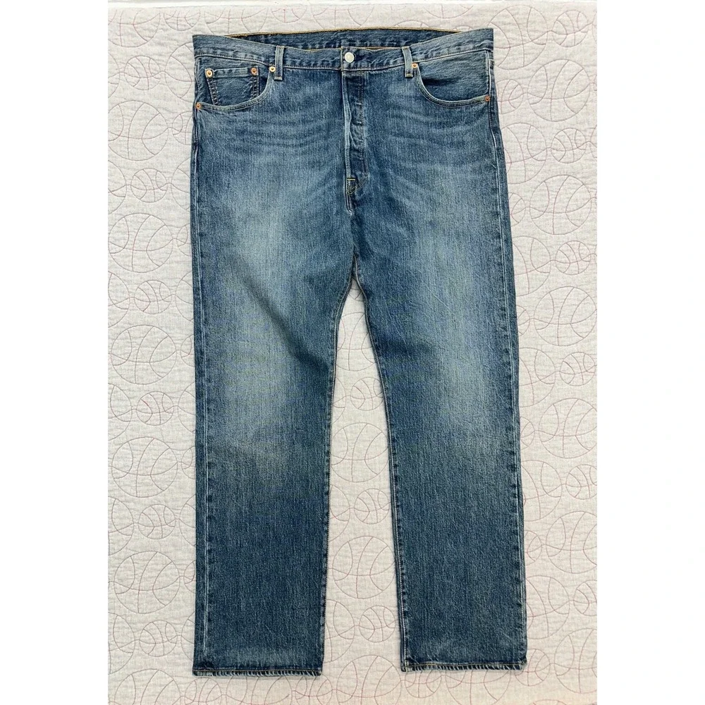 Levi's 501 Jeans Blue Original Fit Stretch / Mens 40x32